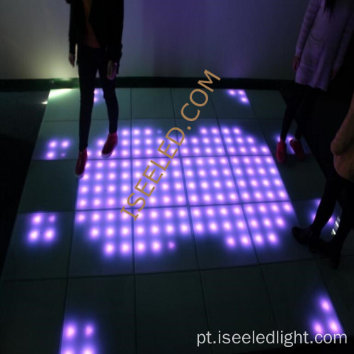 Chão de LED Interativo Musicial para Palco